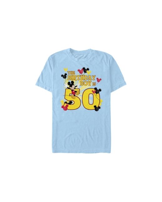 Fifth Sun Mickey Birthday 50 Short Sleeve Crew T-shirt