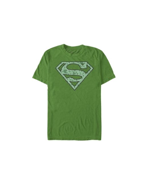Fifth Sun Superman Shamrock Short Sleeve Crew T-shirt