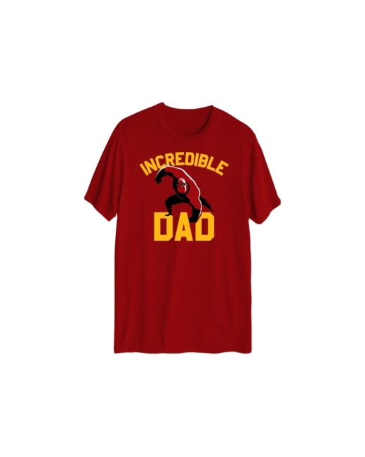 Hybrid Apparel Incredible Dad Short Sleeve Graphic T-shirt