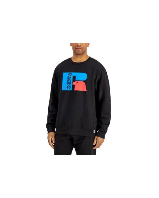 Russell Athletic Ricardo Logo-Print Fleece Sweatshirt