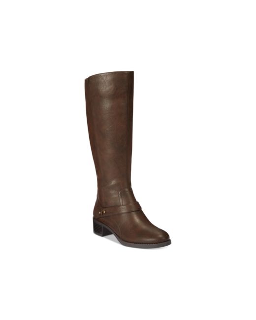 Easy Street Jewel Wide-Calf Riding Boots Shoes