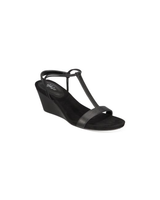 Style & Co Mulan Wedge Sandals Created Macys Shoes
