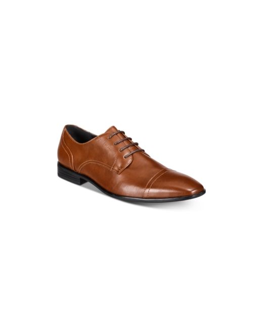 Alfani Quincy Cap-Toe Lace-Up Shoes Created for Macys