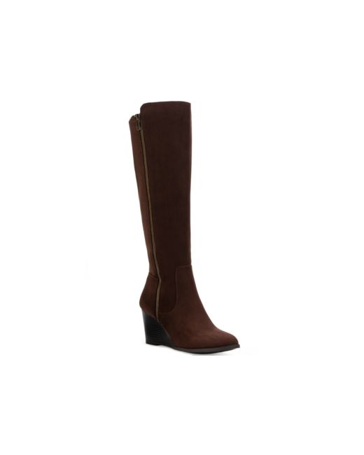 Style & Co Wynterr Wedge Dress Boots Created for Macys Shoes