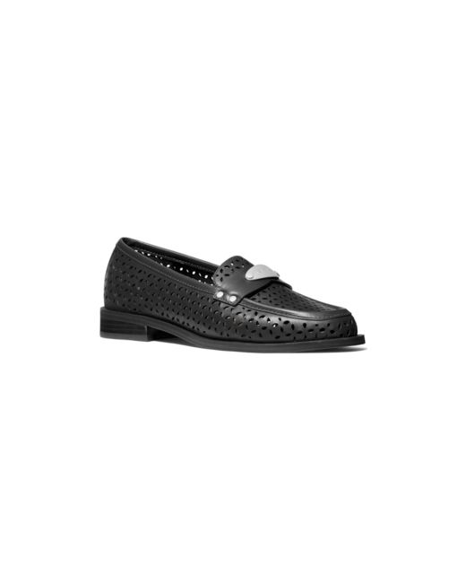 Michael Kors Michael Finley Perforated Casual Loafers Shoes