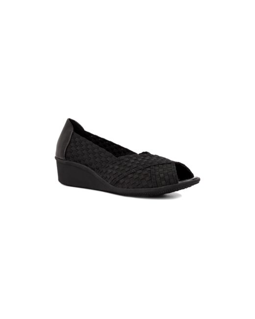 Karen Scott Yarelda Slip-On Wedge Sandals Created for Macys Shoes
