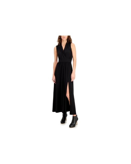 Michael Kors Michael Plus Side-Slit Maxi Dress