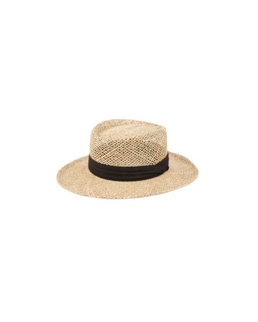 Epoch Hats Company Gambler Straw Hat with Grosgrain Band