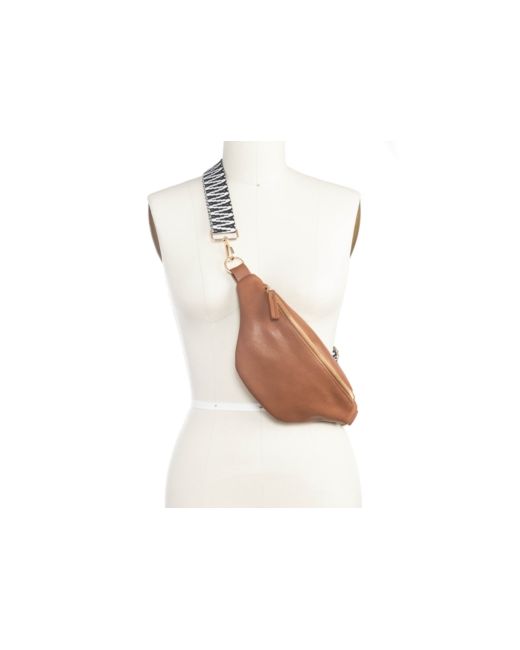 INC International Concepts Inc Bean-Shaped Belt Bag With Interchangeable Straps Created for Macys