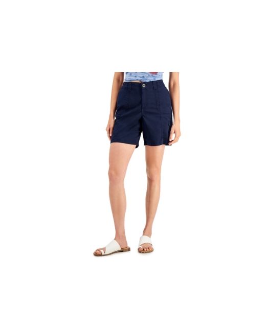 Style & Co Comfort-Waist Cargo Shorts Created for Macys