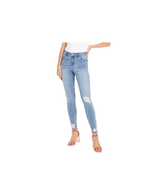 INC International Concepts Inc Rip Repair Skinny Jeans Created for Macys