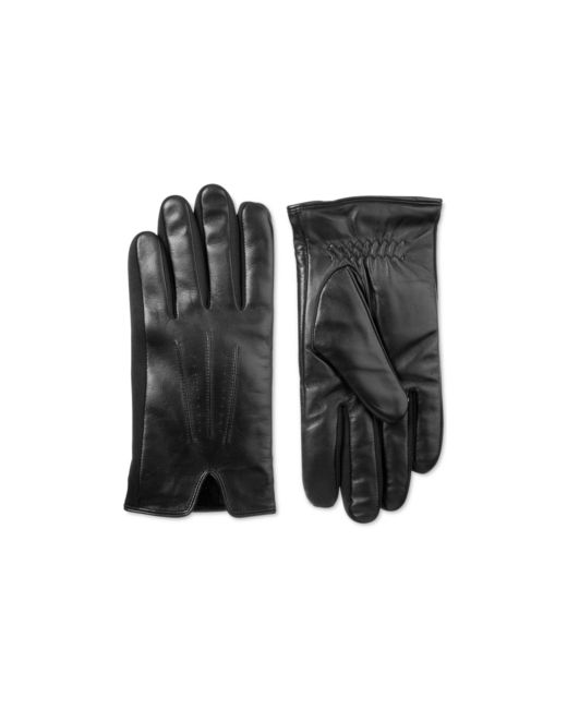 ISOTONER Signature Isotoner Classic Leather Touchscreen Gloves