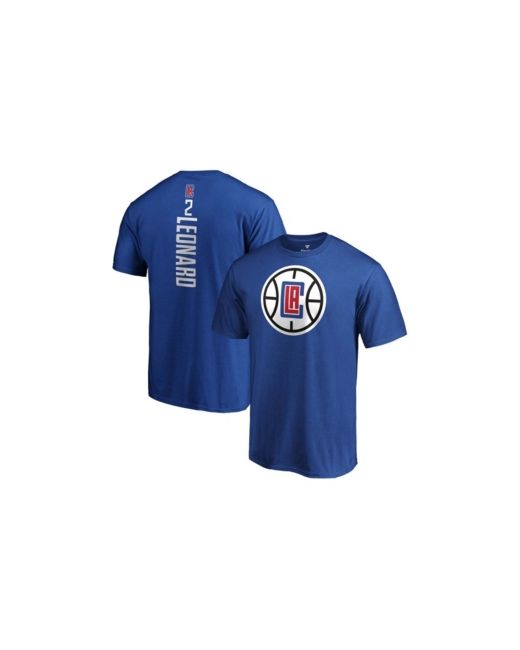Fanatics Kawhi Leonard La Clippers Playmaker Name and Number T-shirt