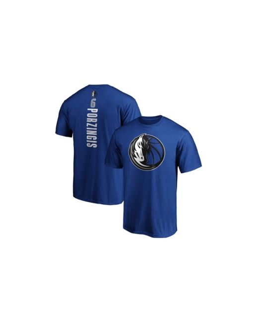 Fanatics Kristaps Porzingis Dallas Mavericks Team Playmaker Name and Number T-shirt