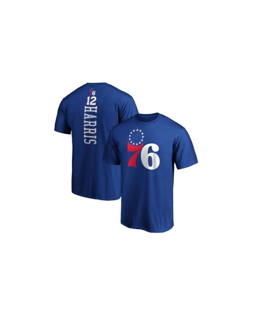 Fanatics Tobias Harris Royal Philadelphia 76ers Team Playmaker Name and Number T-shirt