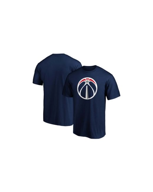 Fanatics Navy Washington Wizards Primary Team Logo T-shirt
