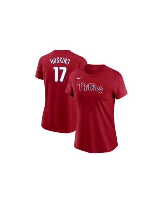 Nike Rhys Hoskins Philadelphia Phillies Name Number T-shirt