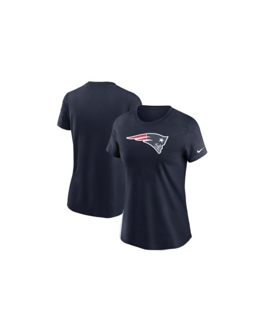 Nike Navy New England Patriots Logo Essential T-shirt