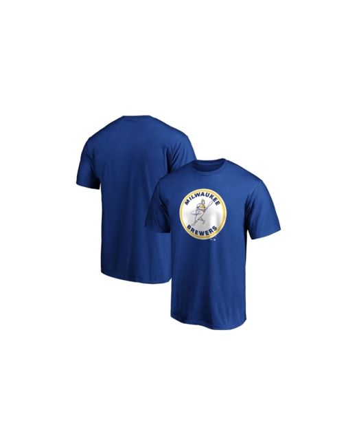 Fanatics Royal Milwaukee Brewers Cooperstown Collection Forbes Team T-shirt