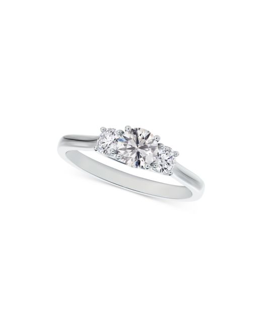 De Beers Forevermark Portfolio by Diamond Three Stone Engagement Ring 3/4 ct. t.w. in 14k or Yellow Gold