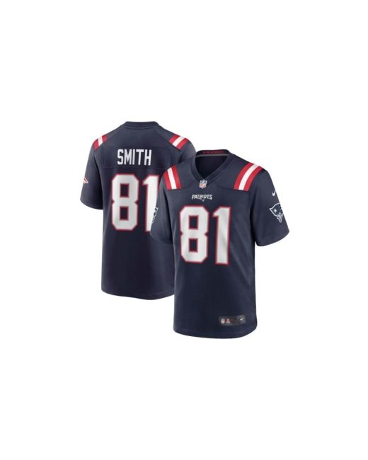 Nike Jonnu Smith New England Patriots Game Player Jersey