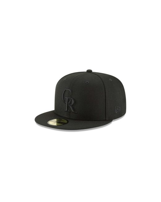New Era Colorado Rockies Primary Logo Basic 59FIFTY Fitted Hat