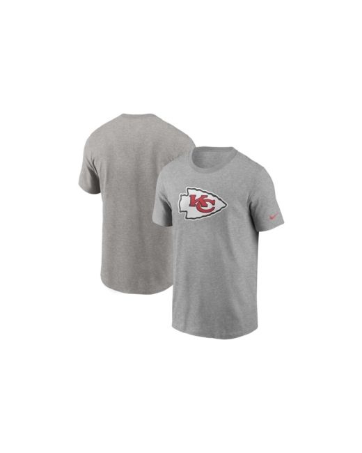 Nike Heathered Kansas City Chiefs Primary Logo T-shirt