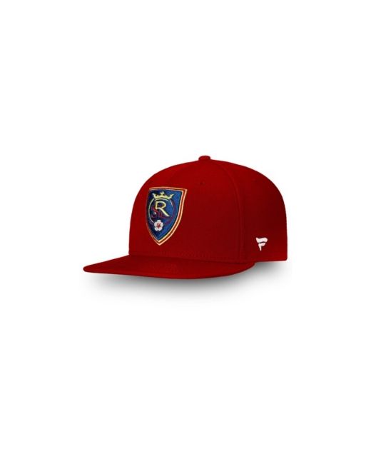Fanatics Real Salt Lake Primary Emblem Snapback Adjustable Hat