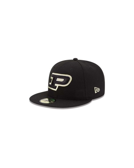 New Era Purdue Boilermakers Basic 59FIFTY Fitted Hat