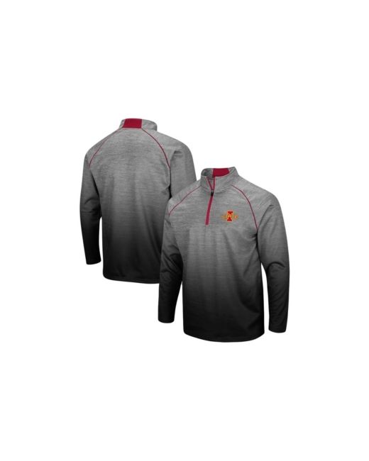 Colosseum Iowa State Cyclones Sitwell Sublimated Quarter-Zip Pullover Jacket