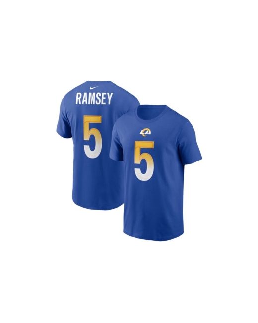Nike Jalen Ramsey Los Angeles Rams Player Name Number T-shirt