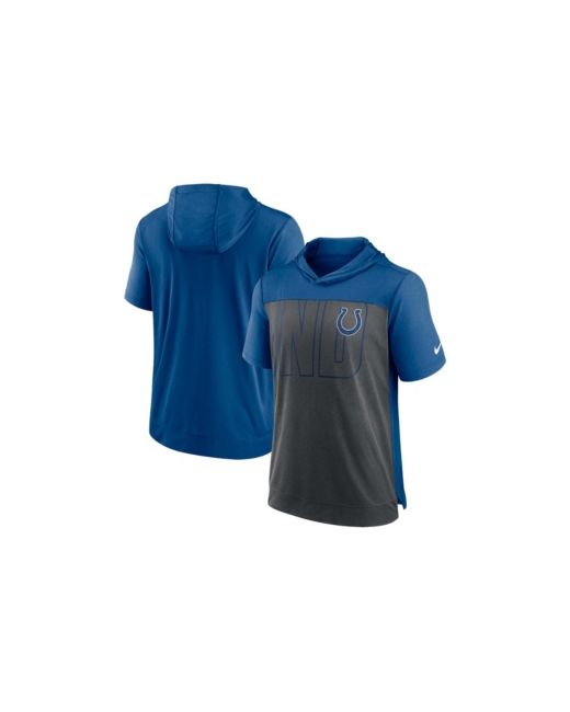 Nike Royal Indianapolis Colts Performance Hoodie T-shirt