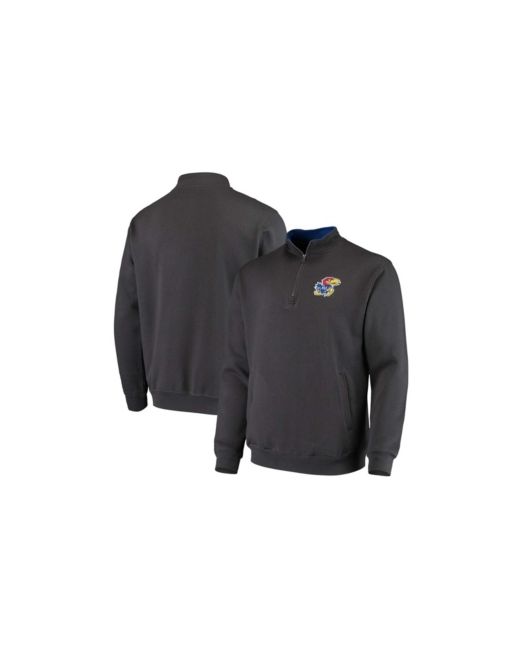Colosseum Kansas Jayhawks Tortugas Logo Quarter-Zip Jacket