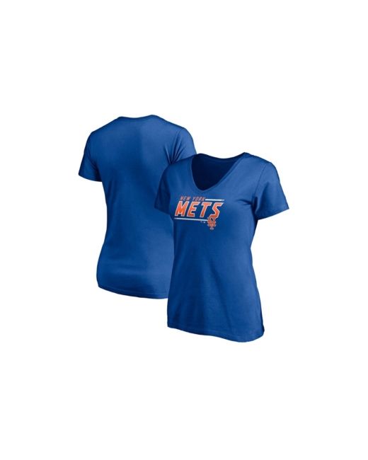 Fanatics New York Mets Plus Mascot in Bounds V-Neck T-shirt