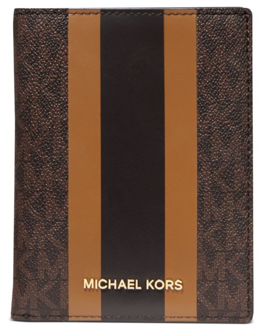 Michael Kors Michael Signature Bedford Travel Passport Wallet
