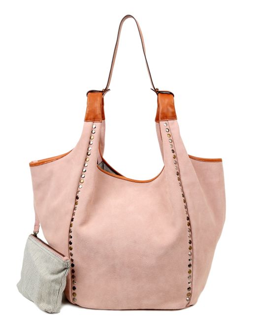 Old Trend Rose Valley Leather Hobo Bag