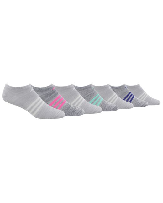 Adidas 6-Pk. Superlite No-Show Socks