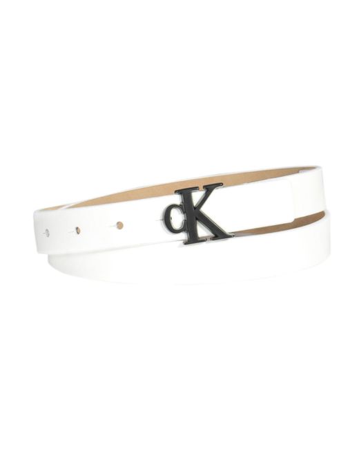 Calvin Klein Casual Logo Plaque Belt