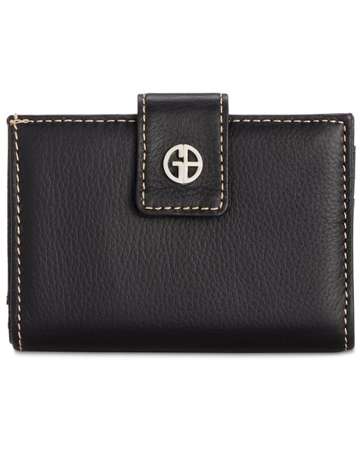 Giani Bernini Framed Indexer Leather Wallet Created for Macys