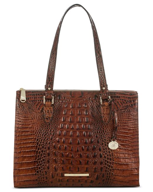 Brahmin Anywhere Melbourne Embossed Tote