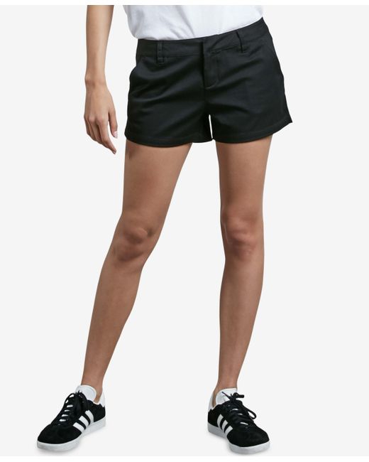 Volcom Juniors Frochickie Low-Rise Shorts