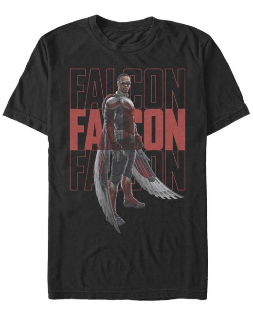 Fifth Sun Falcon Repeating Short Sleeve Crew T-shirt