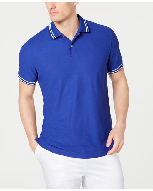 Club Room Performance Stripe Polo Created for
