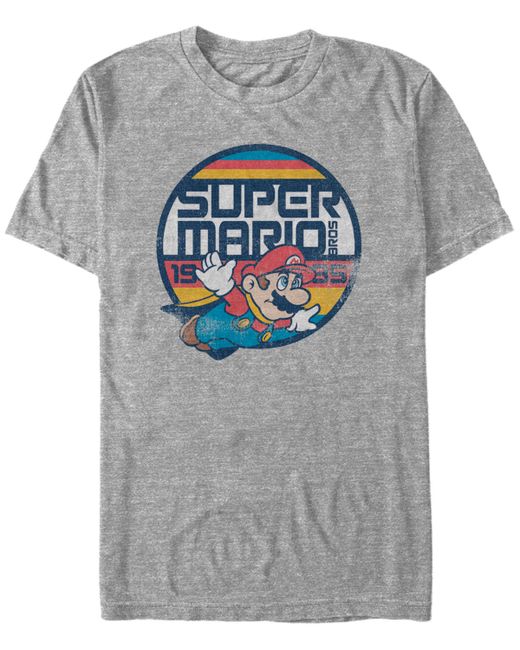 Nintendo Super Mario Flying Short Sleeve T-Shirt
