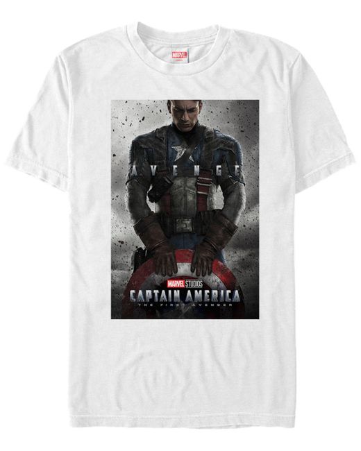 Marvel Captain America The First Avenger Short Sleeve T-Shirt