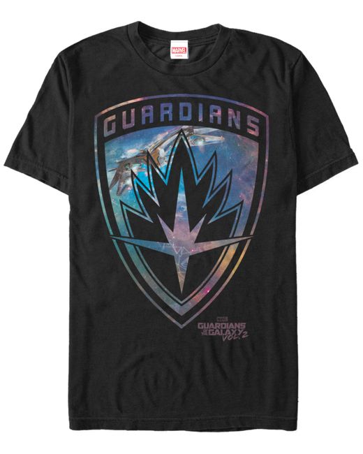 Marvel Guardians of the Galaxy Vol. 2 The Milanos Shield Short Sleeve T-Shirt