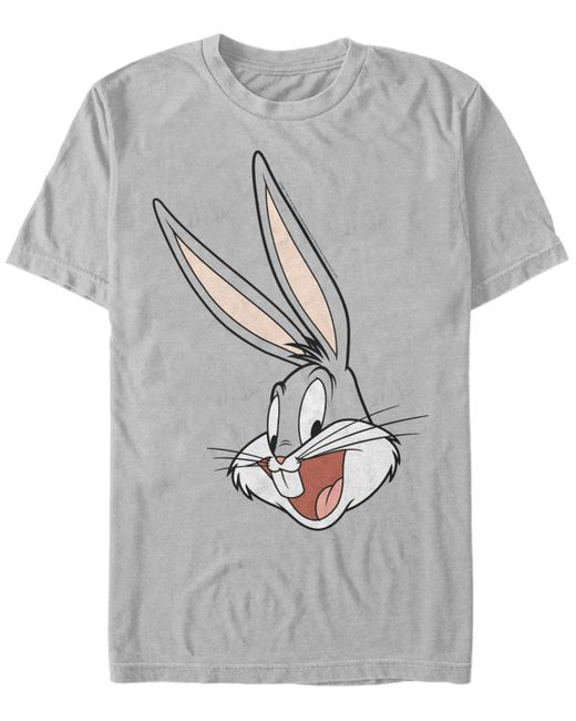Fifth Sun Looney Tunes Bugs Bunny Big Face Short Sleeve T-Shirt