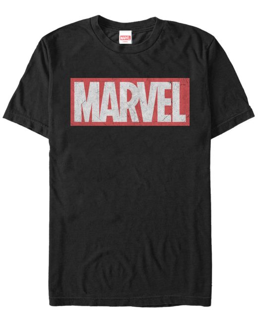 Marvel Distressed Logo Short Sleeve T-Shirt