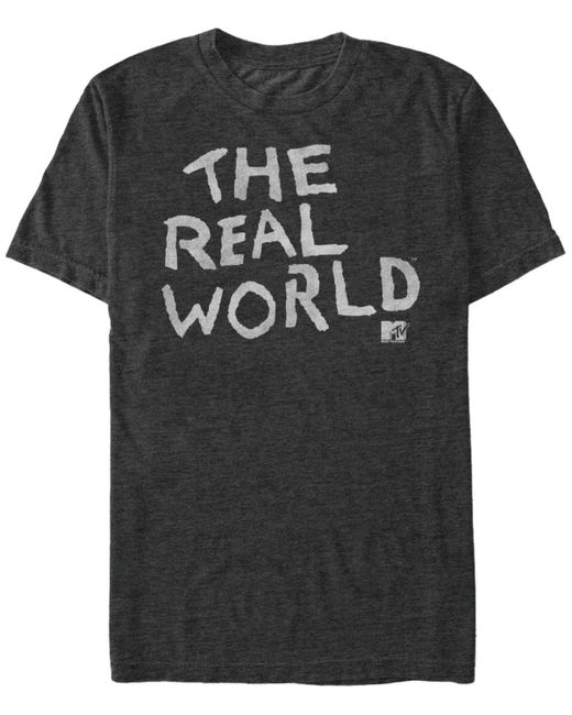 Mtv The Real-World Logo Short Sleeve T-Shirt