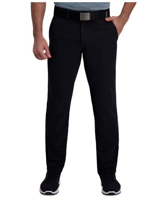 Haggar The Active Series Slim-Straight Fit Flat Front Urban Pant